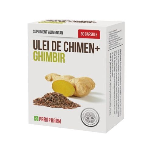 Ulei de chimen negru + ghimbir Parapharm – 30 capsule driedfruits.ro/ Capsule si comprimate